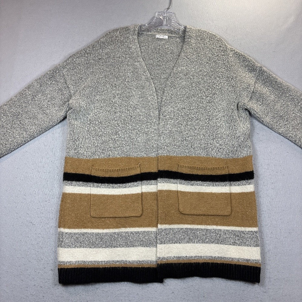 Women's‎ Maurice's Open Front Cardigan Sweater Grey Size Medium
